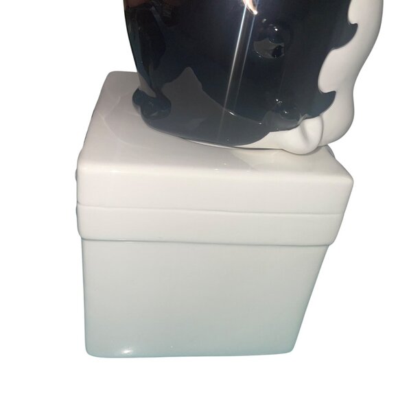 Benjamin Medwin Vintage 1995 Betty Boop Ceramic Cookie Jar White Decor - Picture 6 of 16